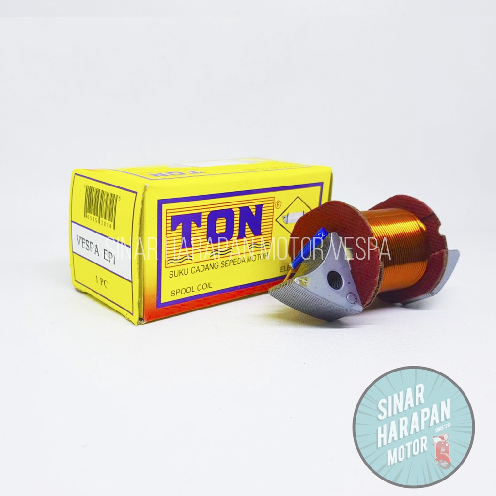 Jual Spul Magnet / Spul Epi Pengapian Vespa Super merk TON | Shopee ...