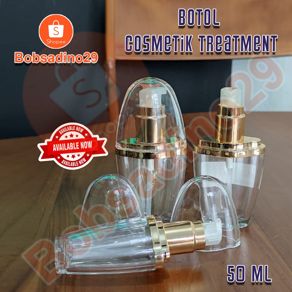 Jual Botol Kosmetik/Tempat cosmetics/Treatment pump/Tempat Foundation ...