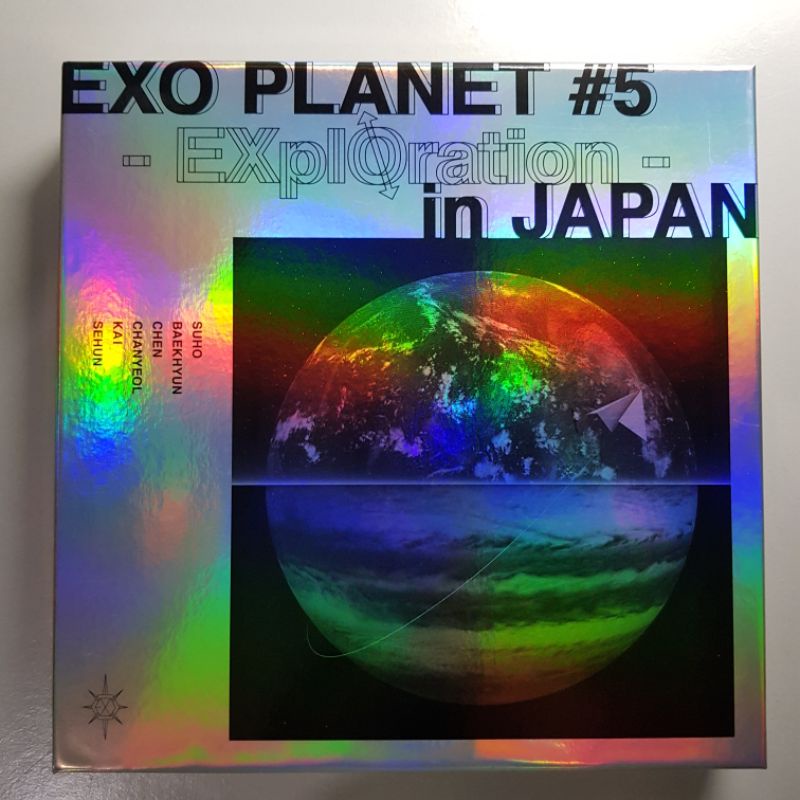 EXO EXO PLANET #5 - EXplOration 2 DISCS sold DVD with Sehun PHOTOCARD