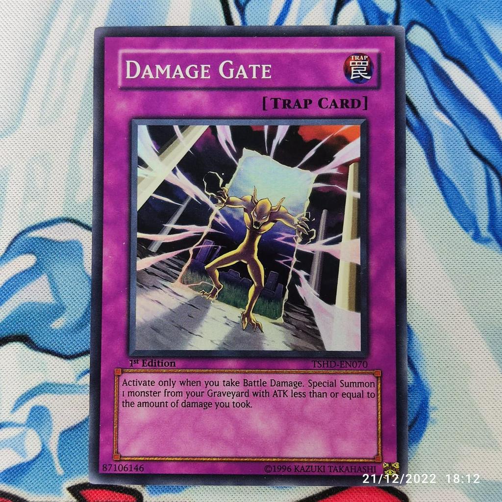 Jual yugioh damage gate TSHD super rare 1st original | Shopee Indonesia