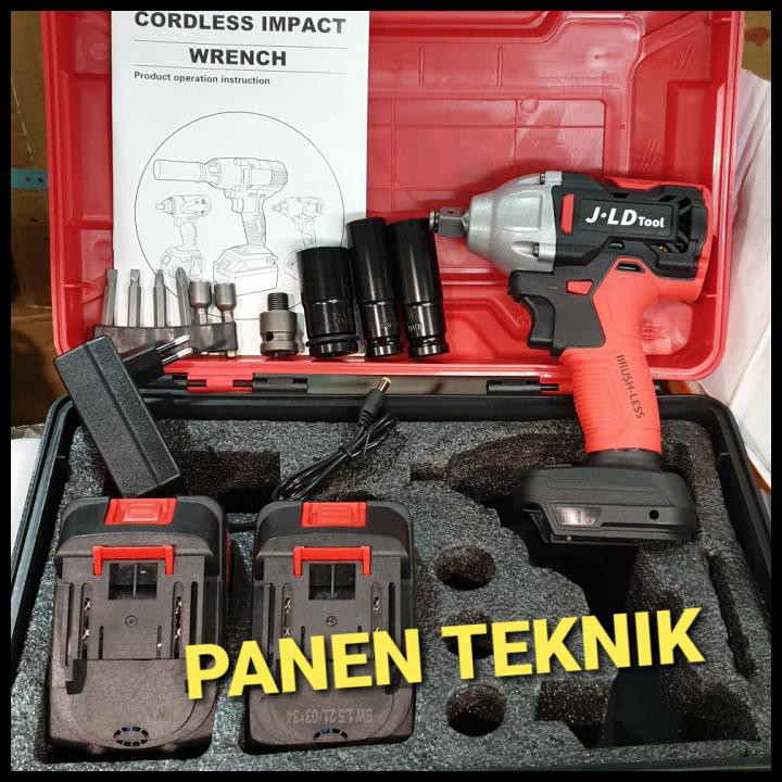 Jual Cordless Impact Wrench Jld Brushless 48V Shopee Indonesia