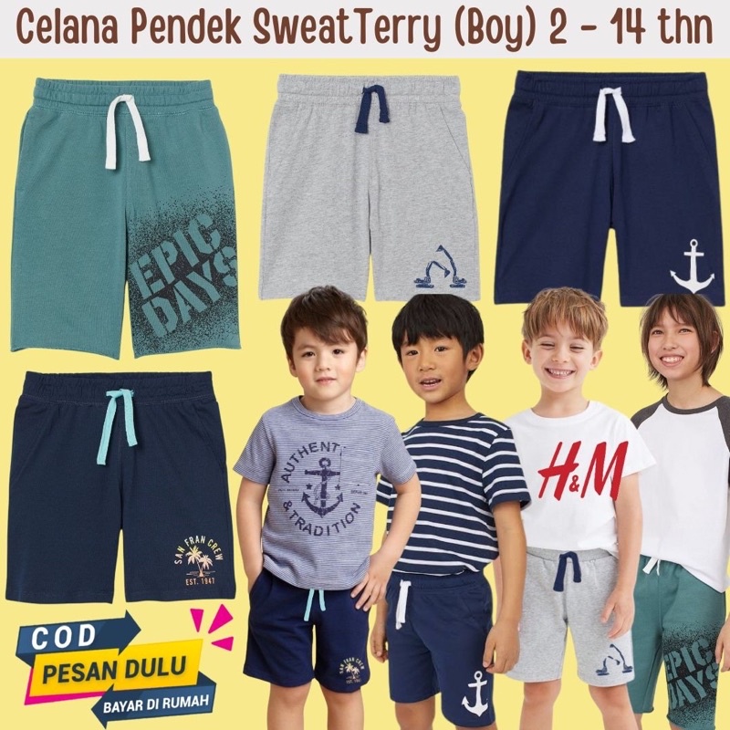 Nevada Side Print No Rules Celana Pendek Knit Anak Laki-Laki main image 0
