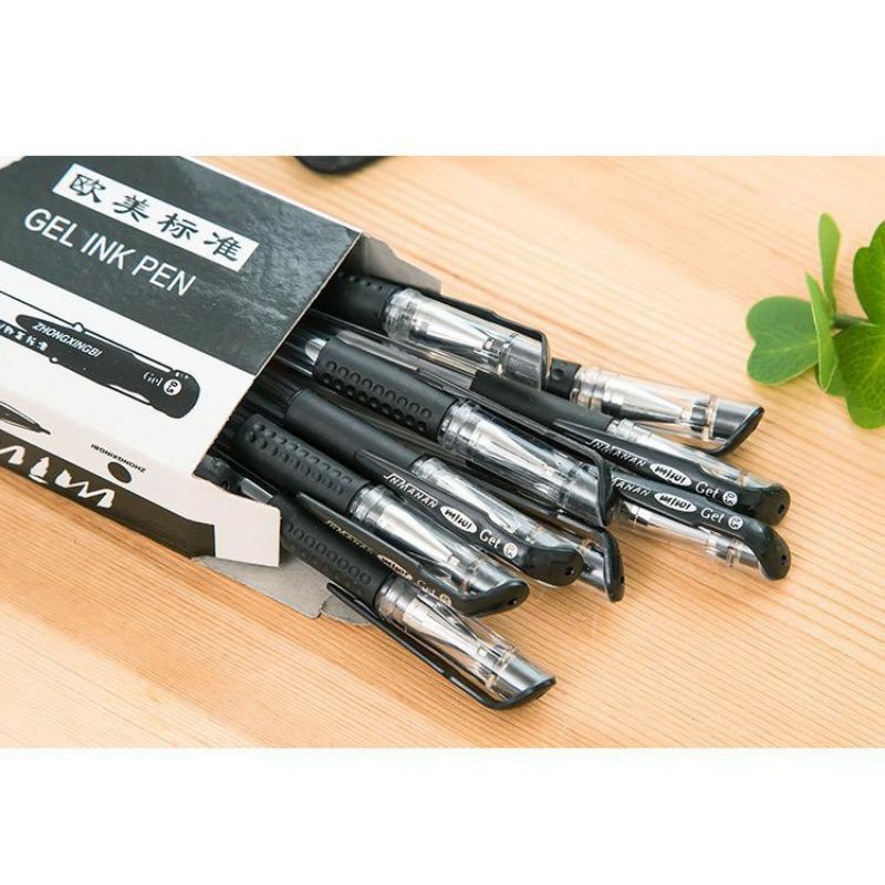 Jual (harga satuan) BOLPOIN GEL / PULPEN GEL 0,5MM TINTA GEL | Shopee