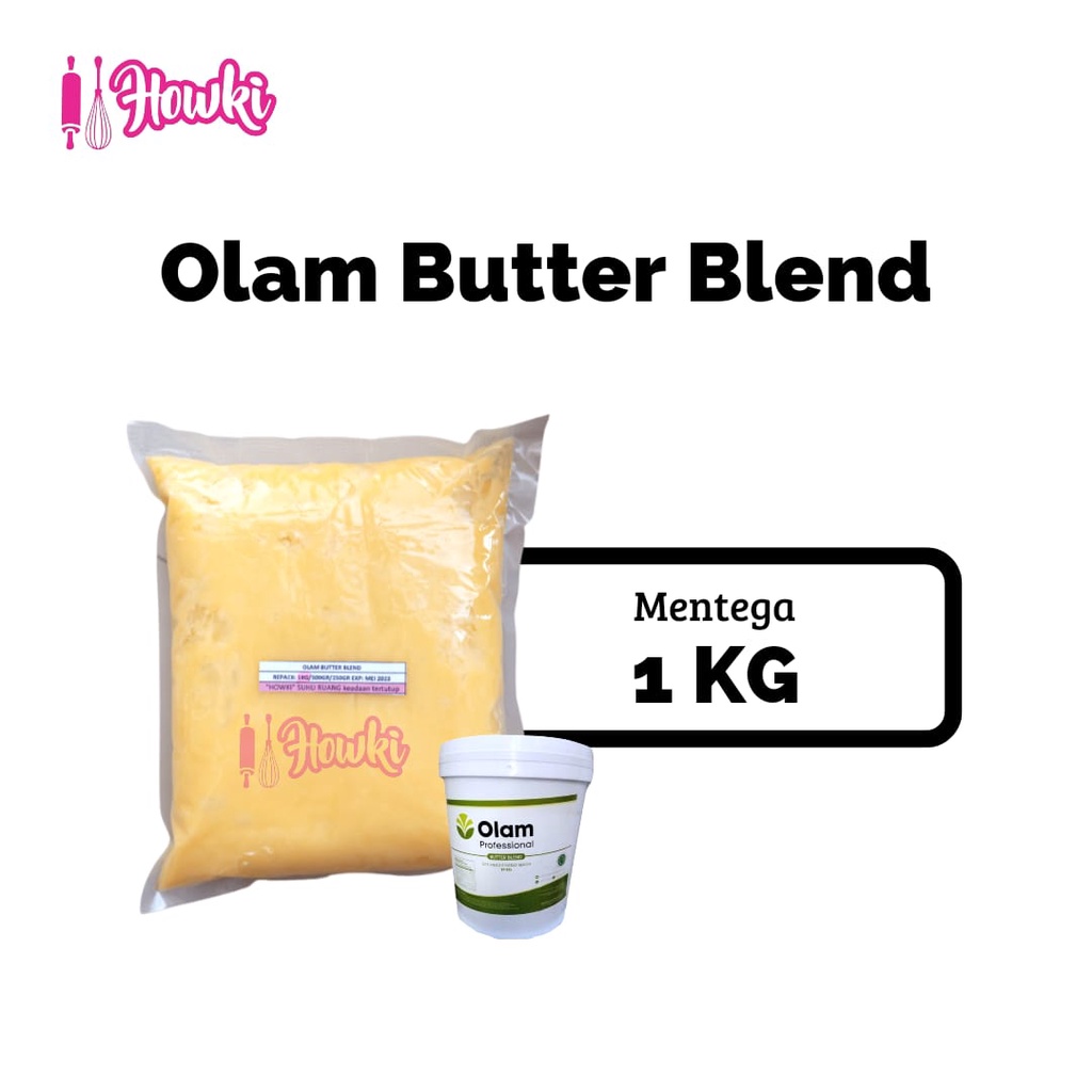 Jual Butter Blend Olam / Seperti Corman Repack 1kg Shopee Indonesia