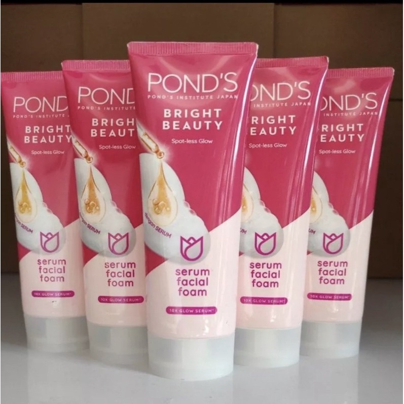 Jual Ponds Bright Beauty Facial Foam 100g | Shopee Indonesia