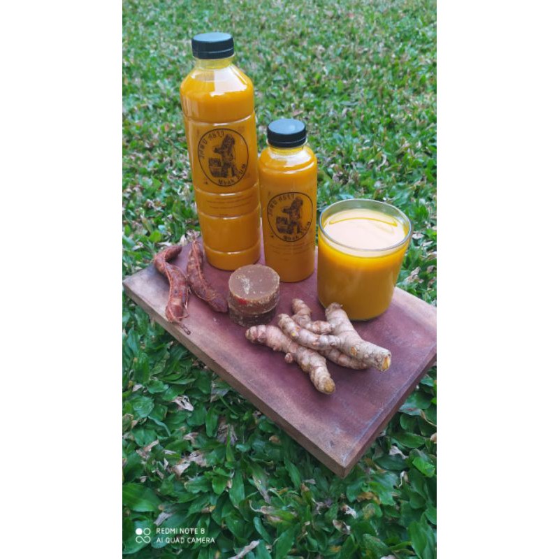 Jual Ml Jamu Tradisional Kunyit Asem Asli Kunyit Segar Shopee Indonesia