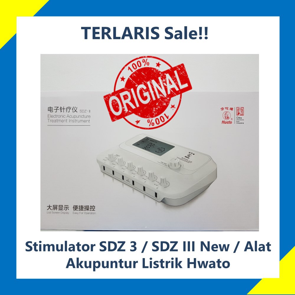 Jual TERMURAH Stimulator SDZ 3 / SDZ III New / Alat Akupuntur Listrik ...