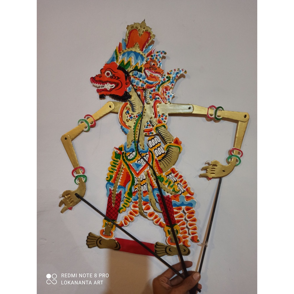 Jual SUGRIWA TOKOH WAYANG KULIT BAHAN DUPLEK | Shopee Indonesia