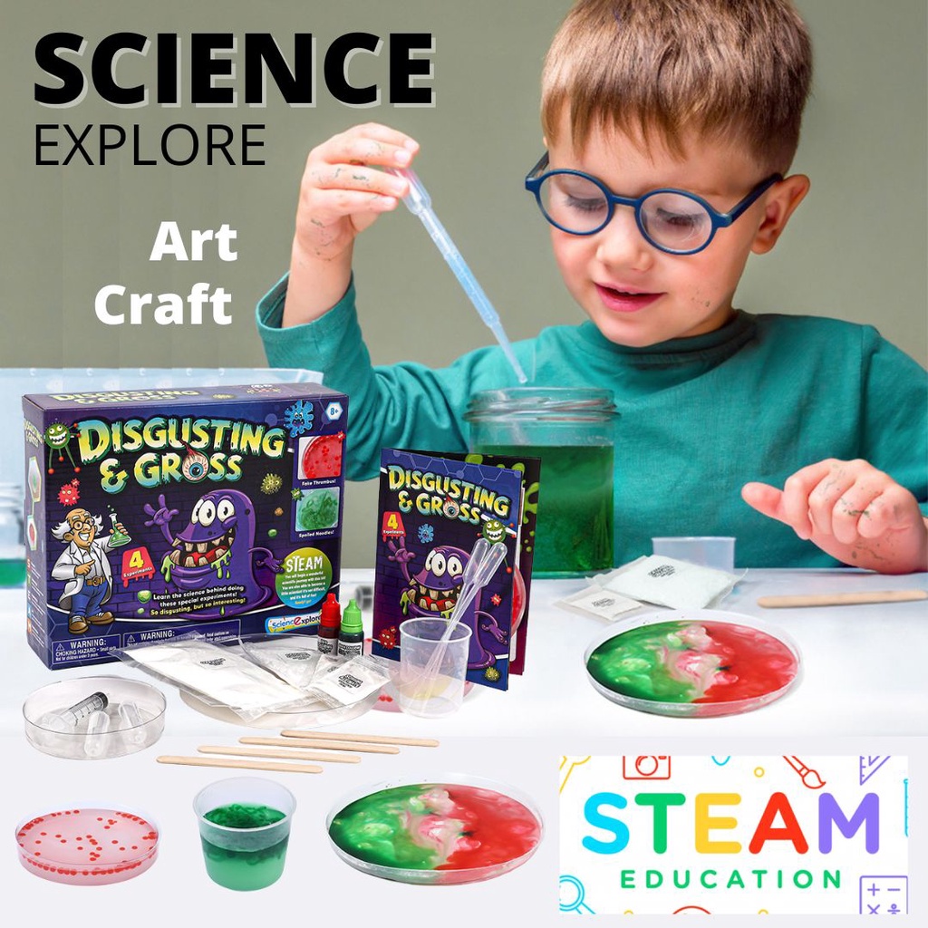 Jual Mainan Aktivitas Sains Disgusting & Gross Making Kit DIY Science ...
