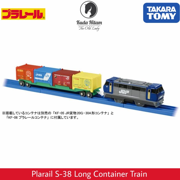 Jual Takara Tomy Plarail S-38 Long Container Train Cargo JR Freight ...