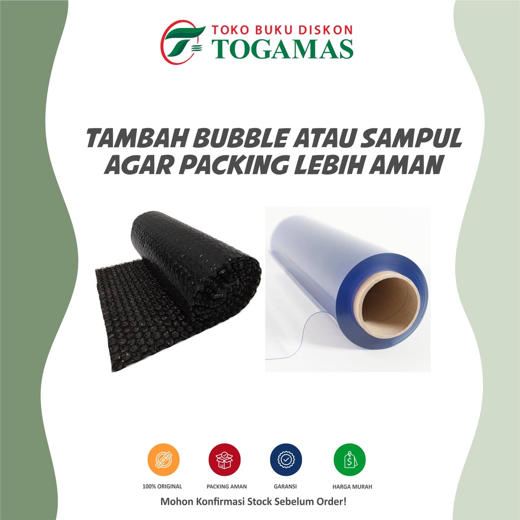 Jual TAMBAH PACKING BUBBLE WRAP ATAU SAMPUL AGAR BUKU LEBIH RAPI DAN ...