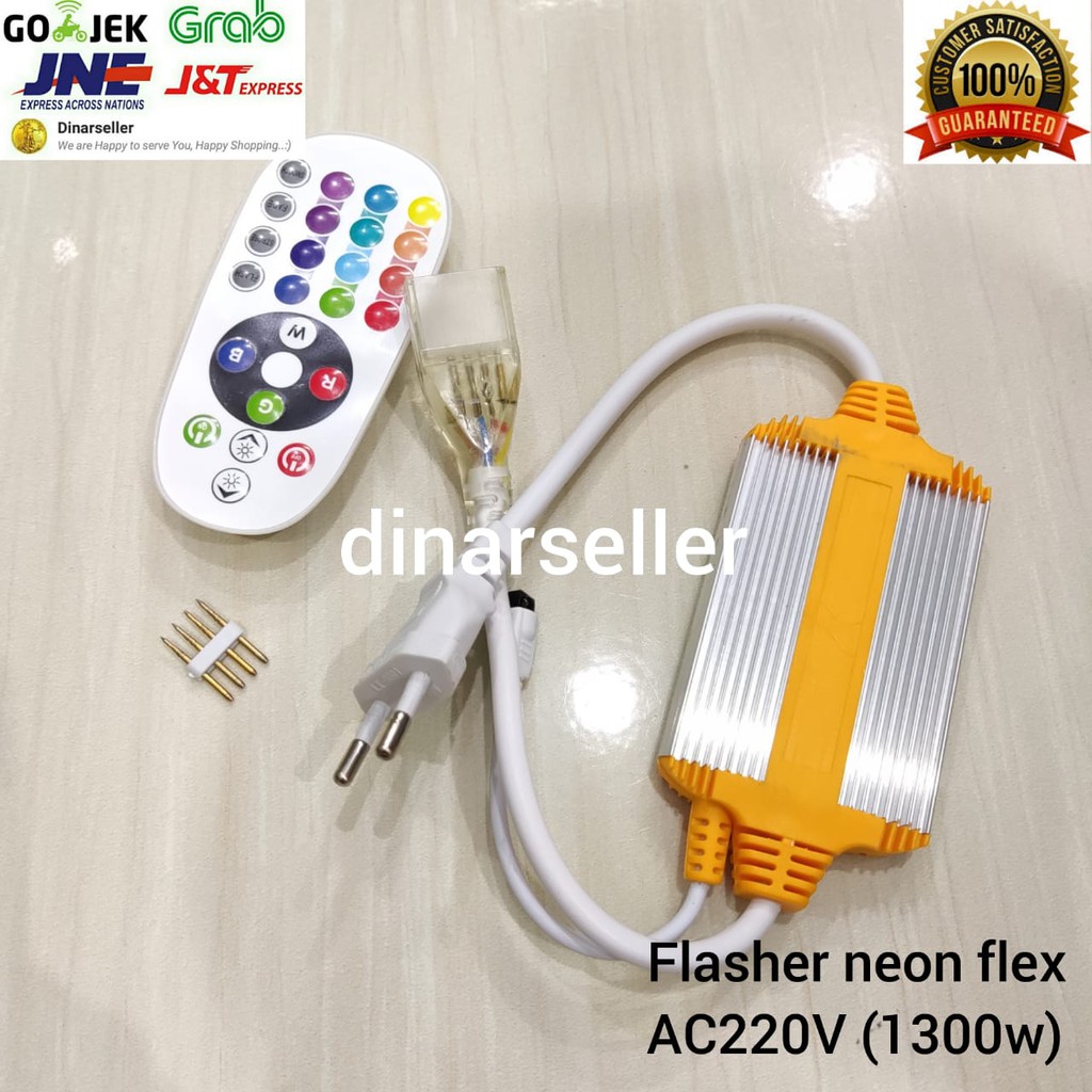 Jual FLASHER CONTROLER NEON FLEX RGB AC 220V (4 PIN) 1300W READY STOCK ...