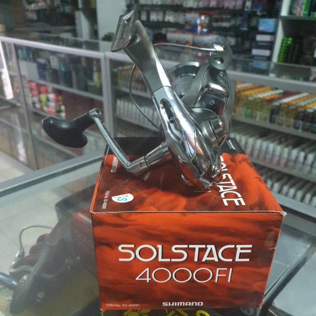 harga reel shimano solstace 4000 fi SO4000FI  Ted's Sports Center Jual Reel Shimano Solstace 4000FI