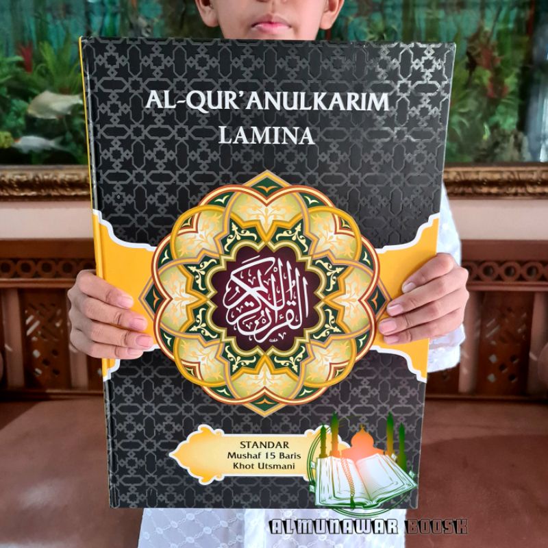 Jual Alquran Lansia Jumbo B4 Kertas Warna,al Quran Besar Lamina Huruf ...