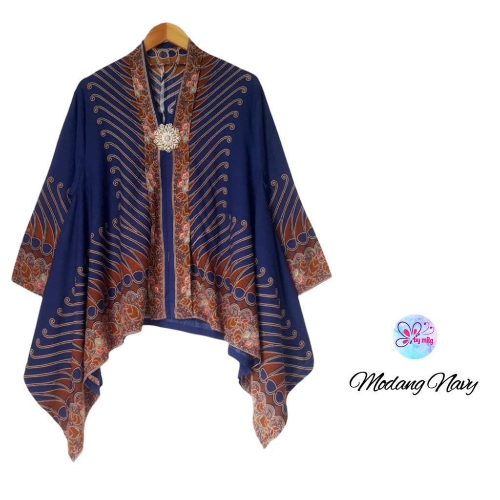 Jual PREMIUM Blus Kartini Modang Batik Katun Lawas Motif Parang Polos 3 ...