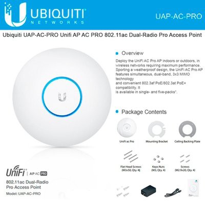 Jual UBIQUITI UNIFI AP AC PRO (UAP-AC-PRO) | Shopee Indonesia