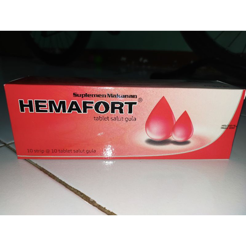 Jual HEMAFORT Suplemen Makanan dan Multivitamin // PHAPROS | Shopee ...