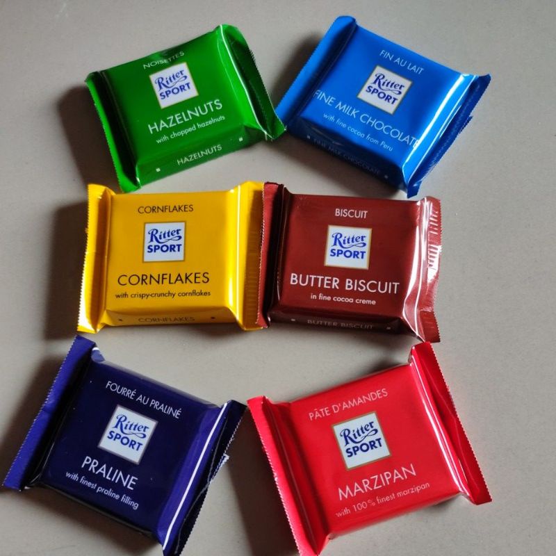 Jual Ritter Sport Mini 17gr | Shopee Indonesia
