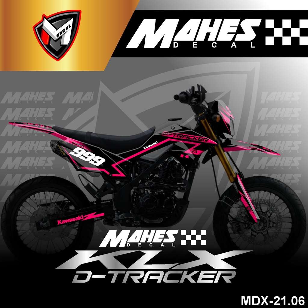 klx pink hitam