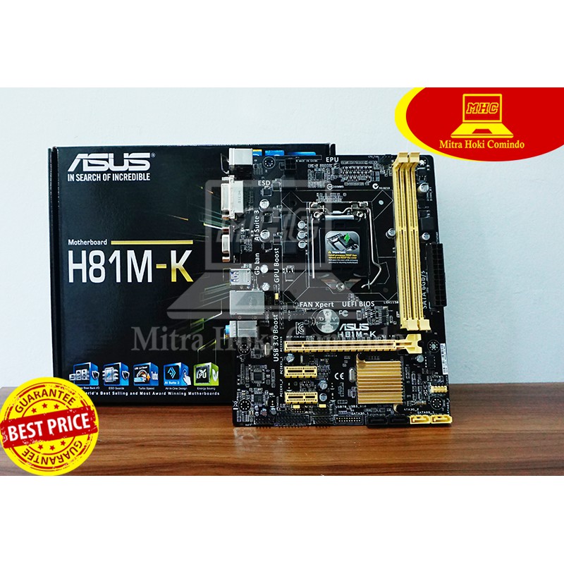 Jual MAINBOARD / MOTHERBOARD ASUS H81MK H81MK Shopee Indonesia