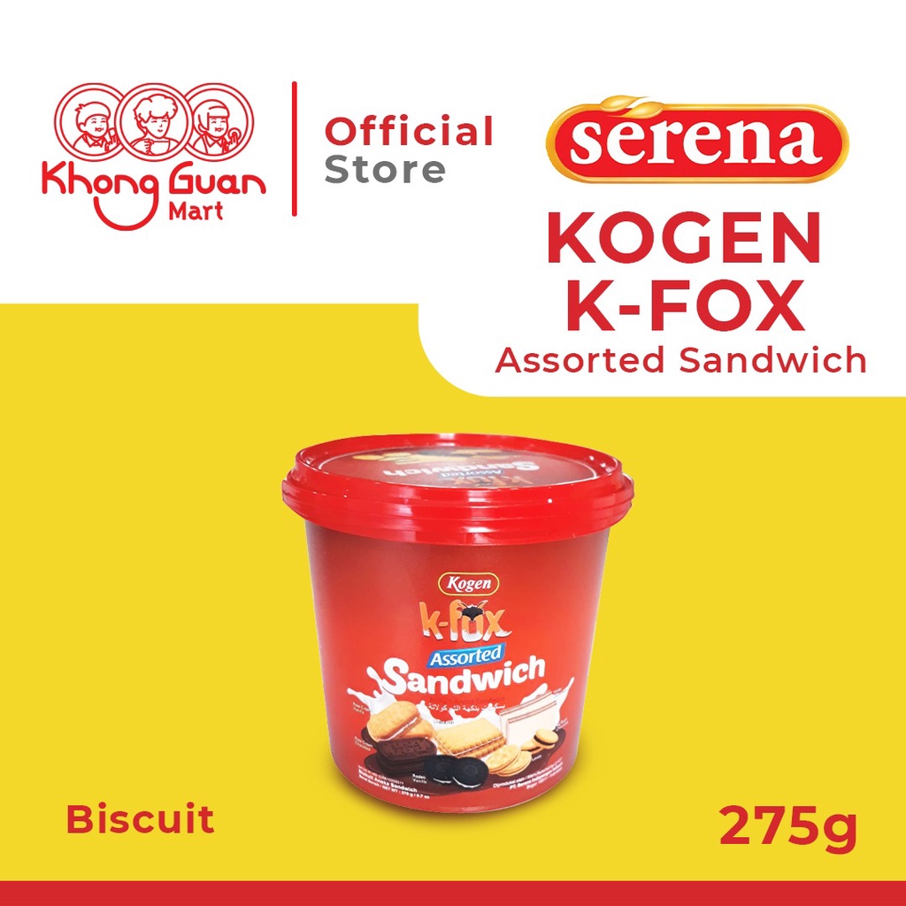 Jual KOGEN K-Fox Assorted Sandwich 275 Gram | Shopee Indonesia