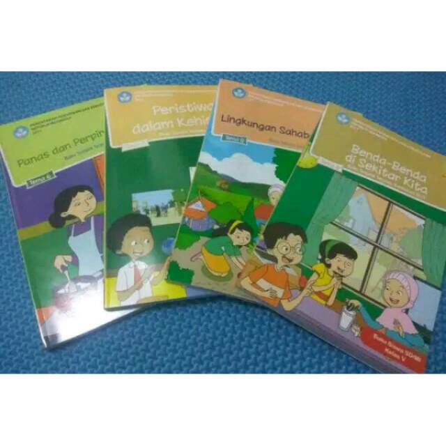 Jual Buku Tematik SD Kelas 5 TEMA 6-9 semester 2 ( 4Buku ) | Shopee ...