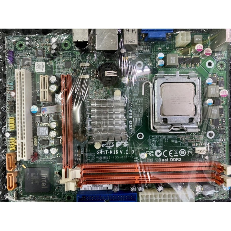 Jual Motherboard Intel ECS G41T-M16 Socket 775 DDR3 Second | Shopee ...