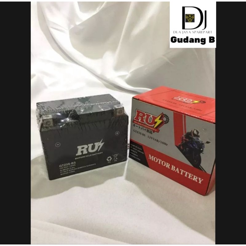 Jual Aki kering aki full kering accu 1,4kg GTZ5 YTZ5 air sudah terisi