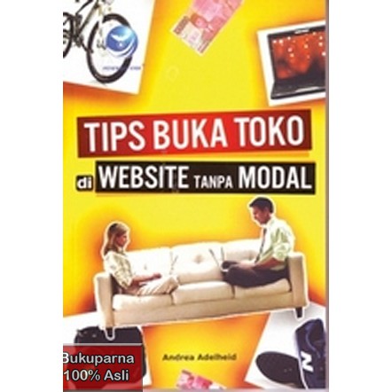 Jual Buku Tips Buka Toko Di Website Tanpa Modal | Shopee Indonesia