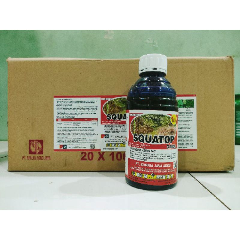 Jual MAS BIDIN_ 1 DUS Herbisida SQUATOP 330 SL 1 liter isi 20 botol ...
