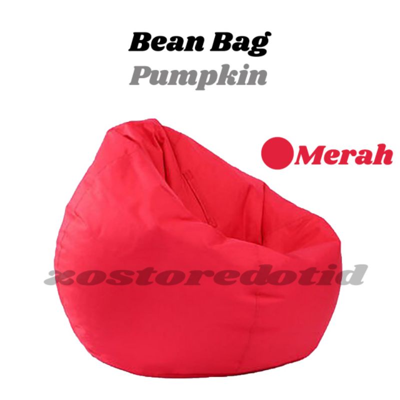 Jual Bean Bag Pumpkin Plus Isi Watrproof Kursi Busa Size Medium Dewasa