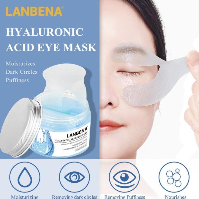 Jual LANBENA EYE MASK HYALURONIC MASKER MATA LINGKARAN HITAM MATA