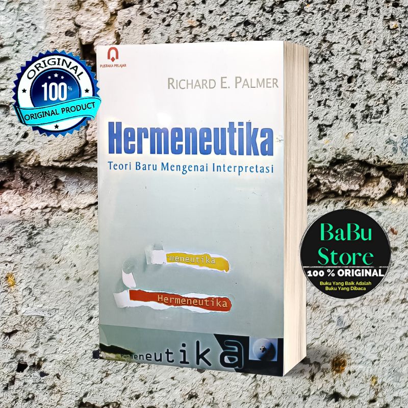 Jual Buku HERMENEUTIKA - Richard E.Palmer - Pustaka Pelajar PP ORIGINAL ...