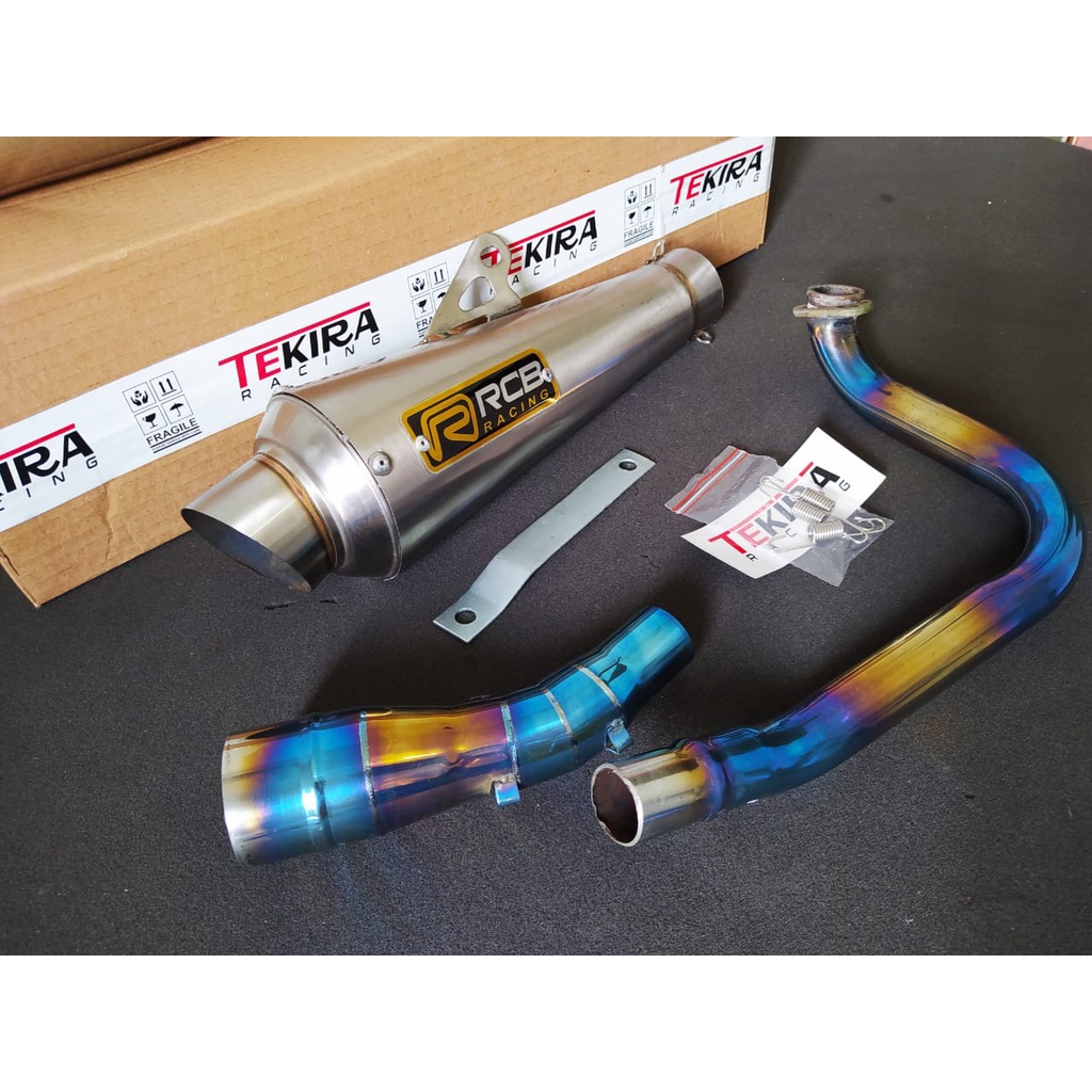 Jual Knalpot Racing Bluemoon Rcb Fantera New Adv PCX 160 150 CBS ABS ...
