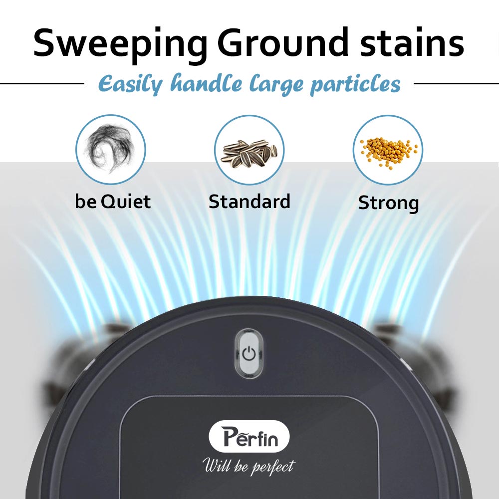 Jual Perfin PFRBVC01 Robot Vacum/Robot Cleaner/Smart Vacuum Vakum Auto ...