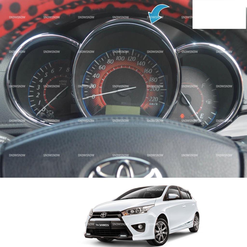 Jual Speedometer Cover Grand All New Yaris 2014 2017 2020 Chrome ...