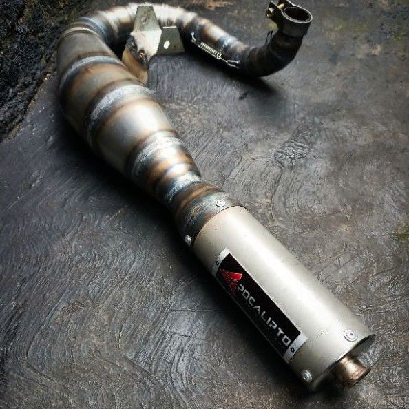 Jual Knalpot vespa racing spek kompetisi / Bore Up 177cc / 225cc custom ...