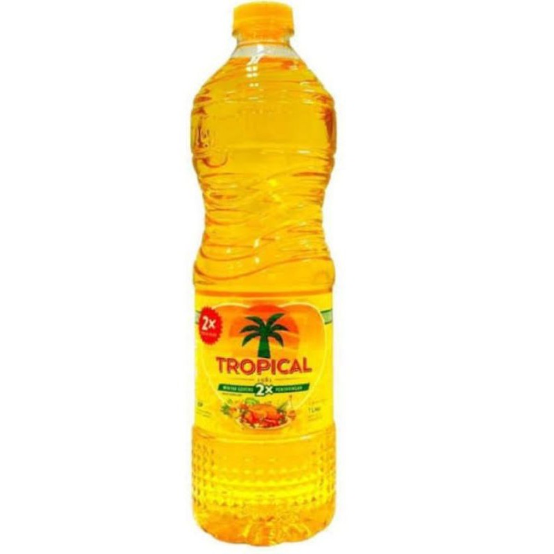 Jual Minyak Goreng Tropical 1 Liter Botol Tropikal 1liter Botol ...