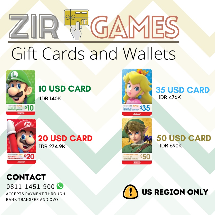 Jual Nintendo eShop Card | Shopee Indonesia