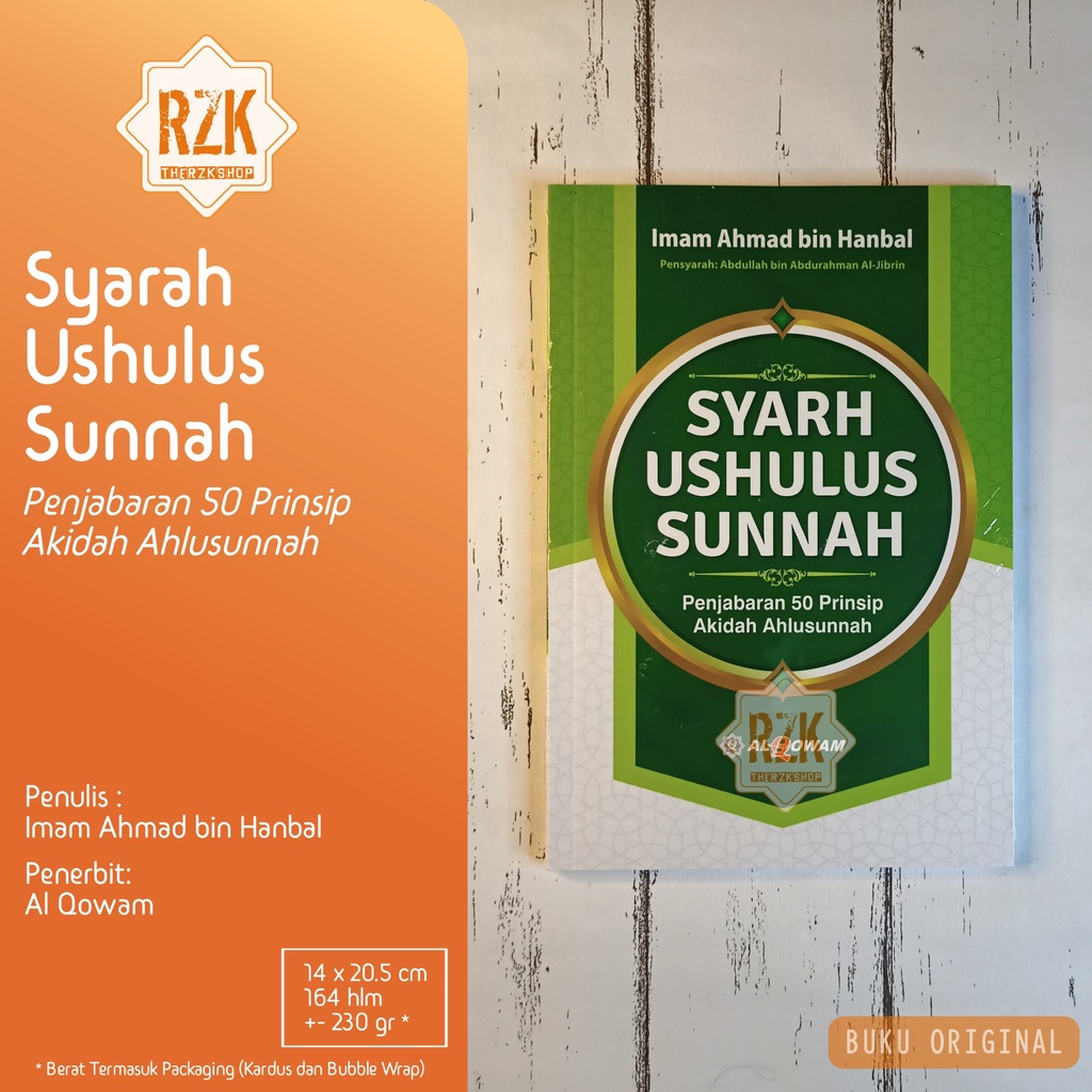 Jual Buku Syarah Ushulus Sunnah - Penjabaran 50 Prinsip Akidah ...