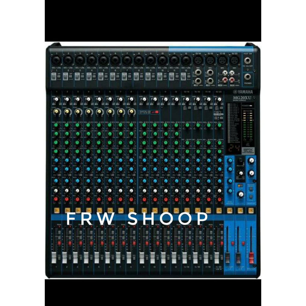 Jual MIXER YAMAHA MG 20 XU / MG 20XU / MG20XU ORIGINAL (20CHANNEL