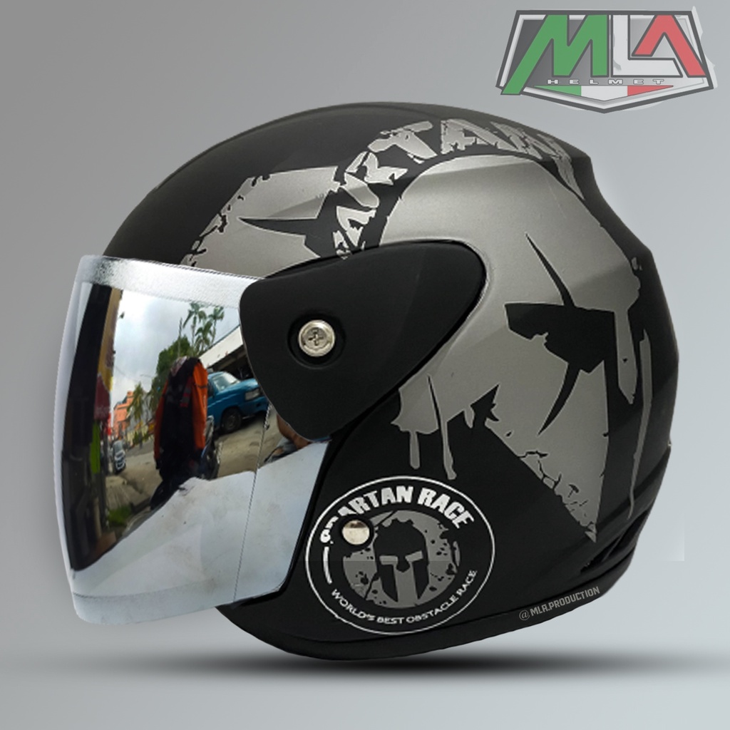 Jual Helm Half Face Evo Inovation SNI Mirip Seperti Helm GM Motif