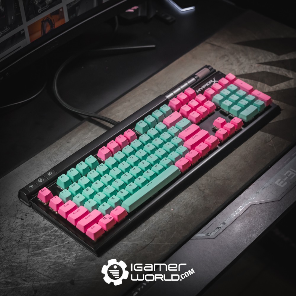 Jual Replacement Keycaps Set for Mechanical Keyboard Tembus LED ...
