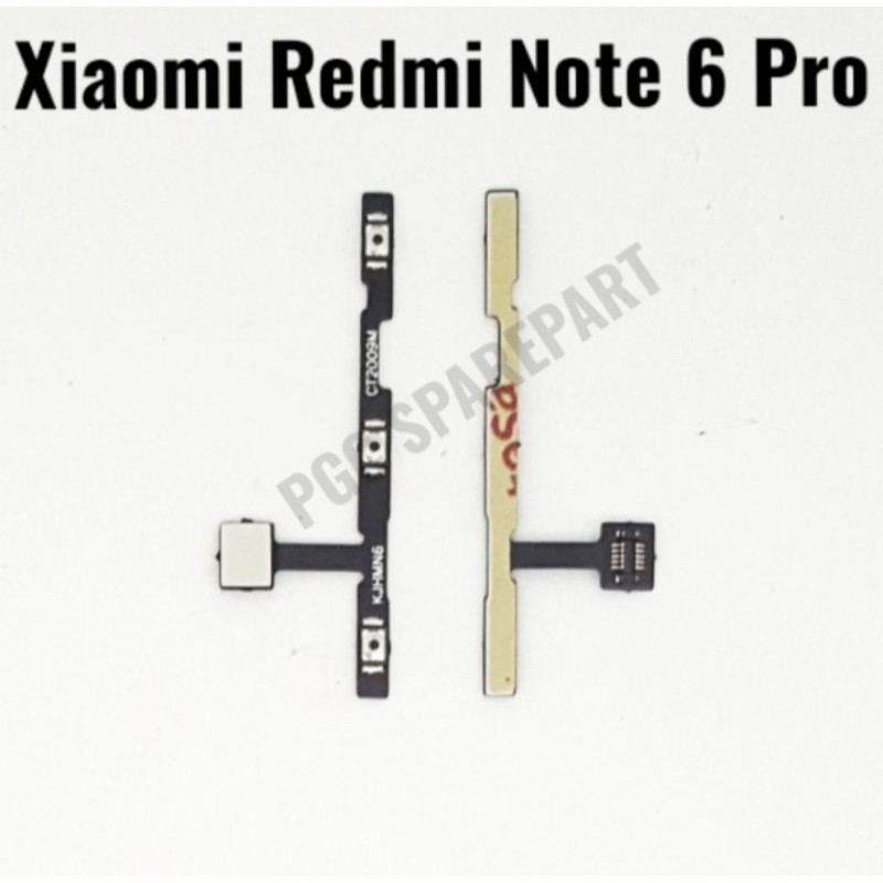 Jual Flexible Connector Volume Power On Off Xiaomi Redmi Note 6 Pro Flexibel Fleksibel 9005