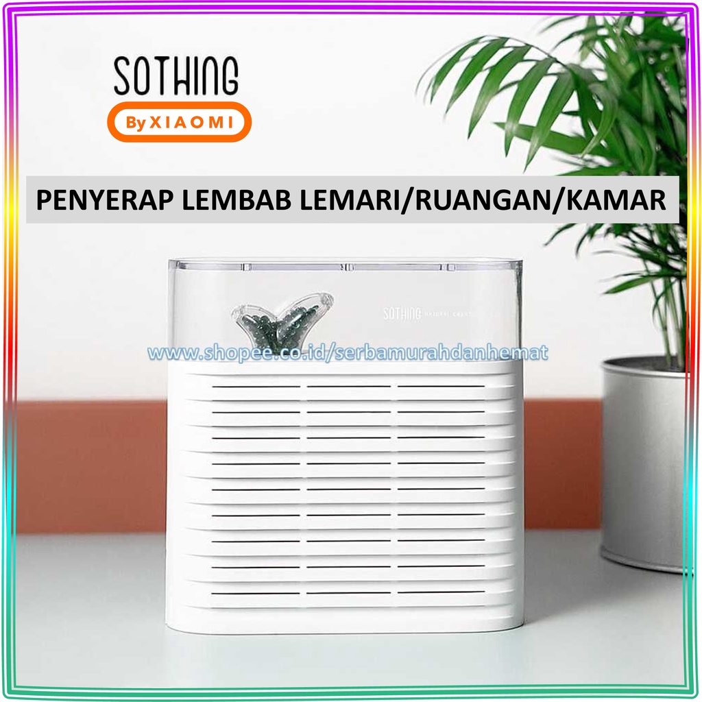 Jual Penghilang Lembab Ruangan SOTHING Mini Air Dehumidifier Reusable