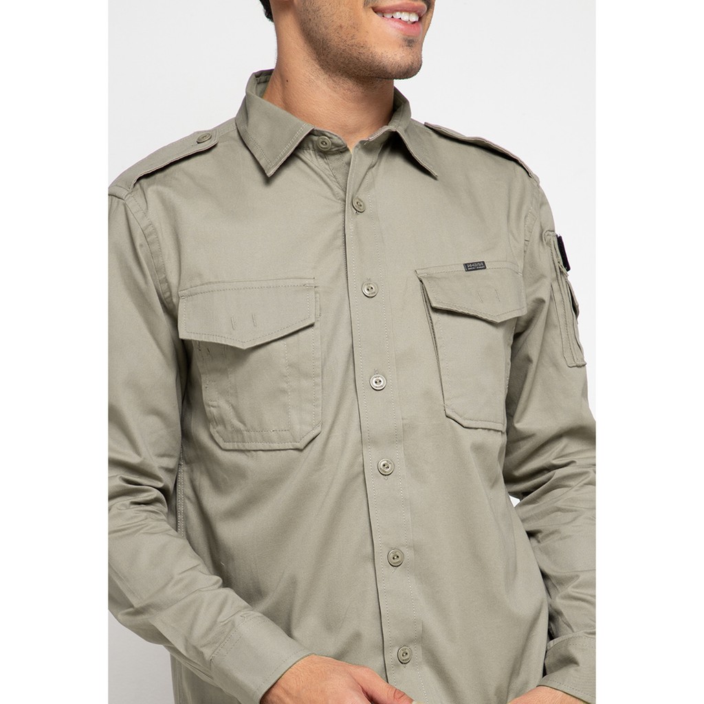 Jual Kemeja Lengan Panjang Pria Asli Brand MGee 3451C Fortis 001 Warna ...