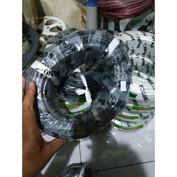 Jual (Roll 50y) kabel listrik serabut nyyhy Hyo hitam 2x0 Jual (Roll 50y) kabel listrik serabut nyyhy Hyo hitam 2x0