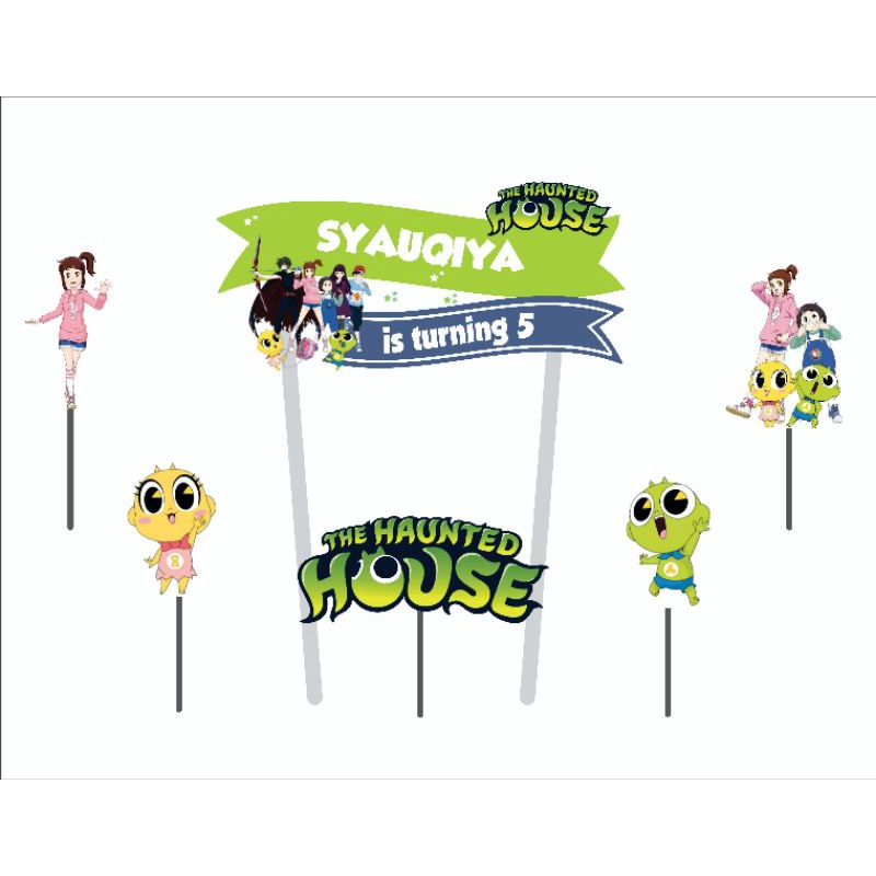 Jual Topper Cake Shinbi's House PAKE NAMA | Shopee Indonesia