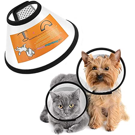 Jual Collar Guard Cone Ukuran Medium - Pelindung Leher Anjing Kucing ...