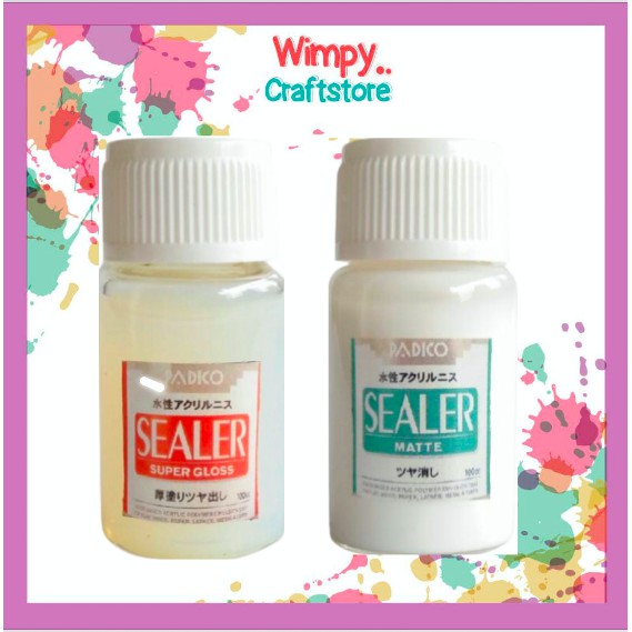 Jual Wimpy Varnish Polymer Clay Glaze Sealer pelapis clay bahan clay craft  bahan kerajinan tangan